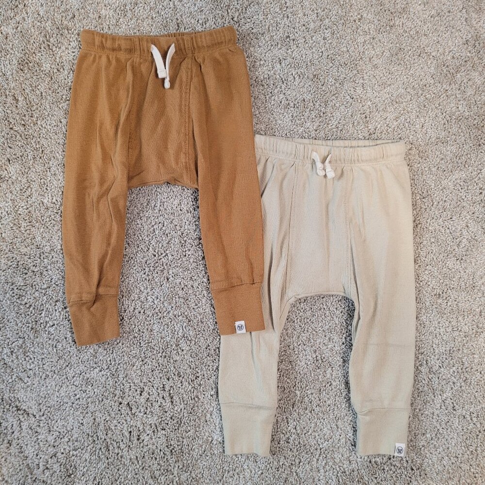 Honest Baby 100% Organic Cotton Joggers- Size 6-9 Months